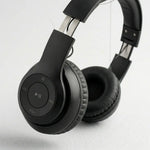 P47 Wireless On-Ear Bluetooth Headphones with Built-in Microphone & FM Radio